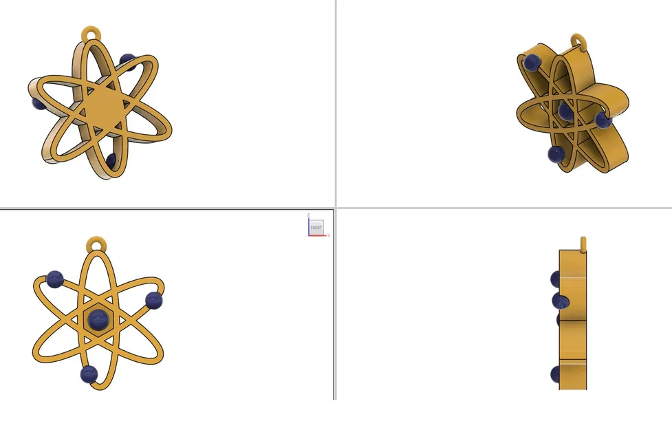 Logo Nguyên Tử Big Bang Theory - Trang Trí - Image 2