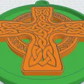 Chữ thập Celtic tròn 6 - Thumbnail 1