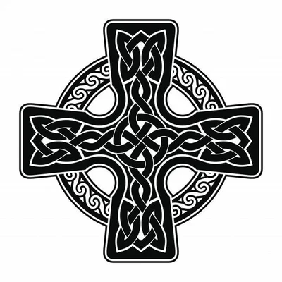 Chữ thập Celtic tròn 6