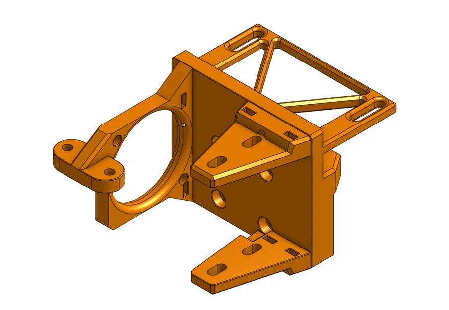Giá đỡ Biqu H2 V2s mgn12h cho FLSUN I3 2017 - Image 1