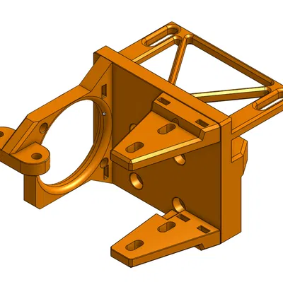 Giá đỡ Biqu H2 V2s mgn12h cho FLSUN I3 2017