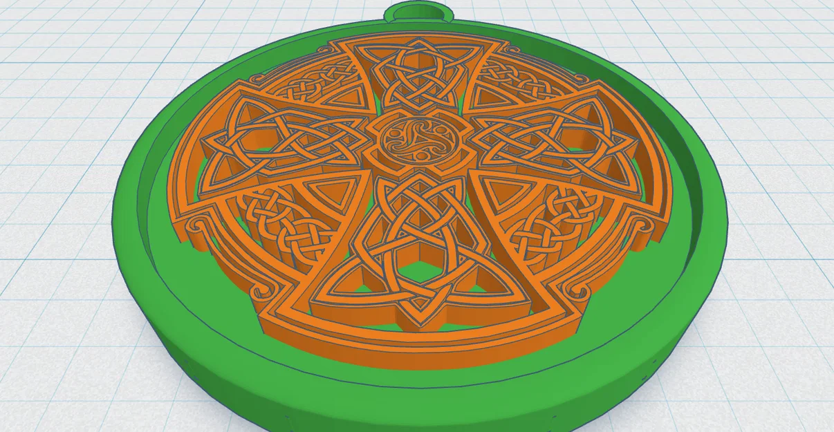 Thánh Giá Celtic Tròn 4 - Image 1