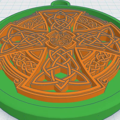 Thánh Giá Celtic Tròn 4