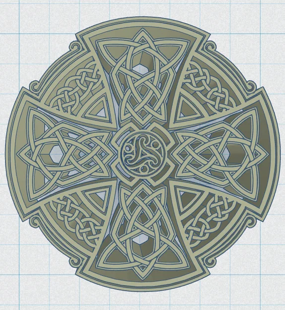Thánh Giá Celtic Tròn 4 - Image 3