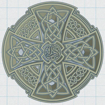 Thánh Giá Celtic Tròn 4
