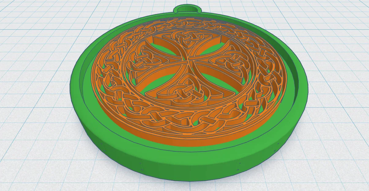 Thánh Giá Celtic Tròn 2 - Image 1