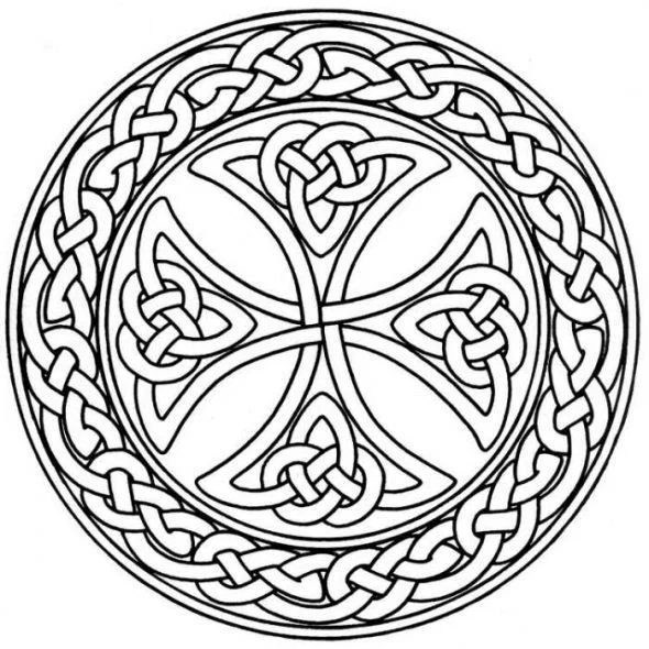 Thánh Giá Celtic Tròn 2 - Image 2