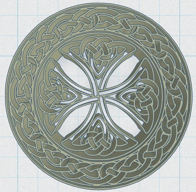 Thánh Giá Celtic Tròn 2 - Image 3