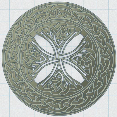 Thánh Giá Celtic Tròn 2