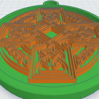 Thánh Giá Celtic Tròn 3