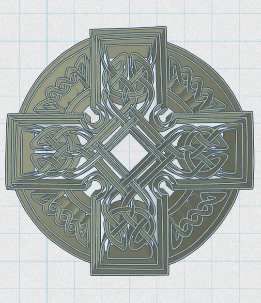 Thánh Giá Celtic Tròn 3 - Image 3