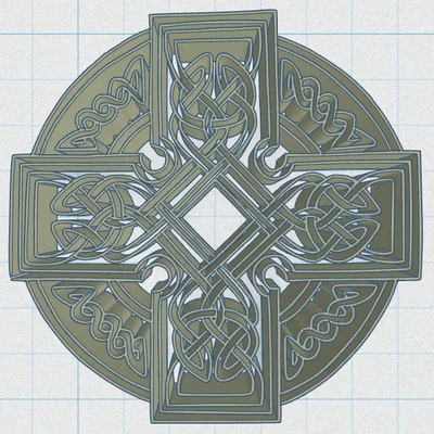 Thánh Giá Celtic Tròn 3