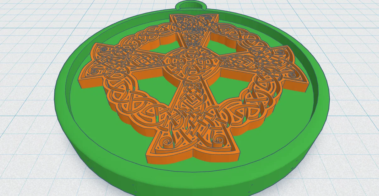 Thánh Giá Celtic Vòng Tròn 1 - Image 1