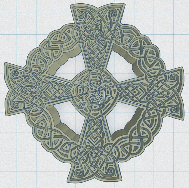 Thánh Giá Celtic Vòng Tròn 1 - Image 2