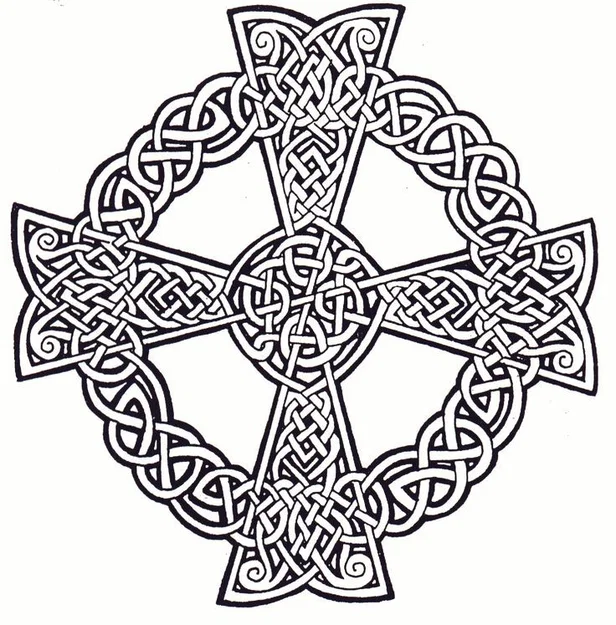 Thánh Giá Celtic Vòng Tròn 1 - Image 3