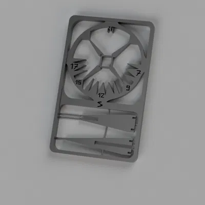 Kit Card Pocket Sundial (La Bàn Mặt Trời Mini Dạng Thẻ)