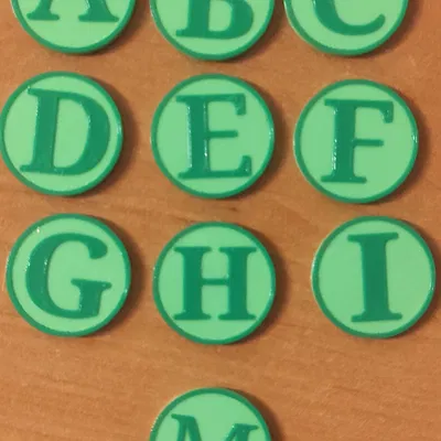 Thẻ Mua Hàng Bằng Giỏ Hàng Với Các Chữ Cái