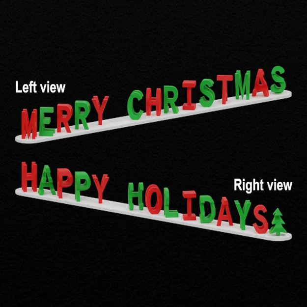 Khối Chữ Cái Tưởng Tượng Hai Mặt Tùy Chỉnh - Image 4