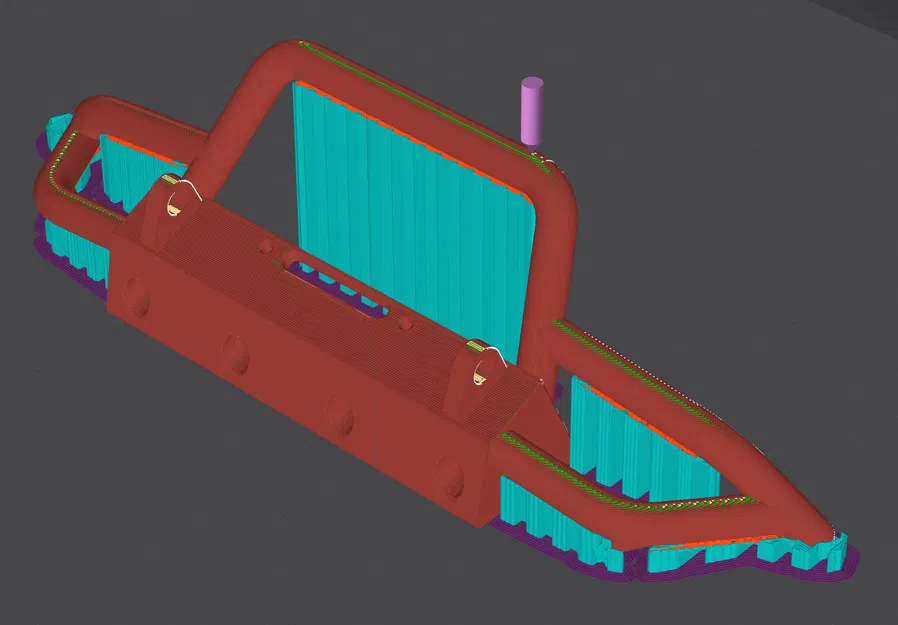 Cản Smittybilt cho Xe Jeep Rancher (Wrangler) RC của 3DSets - Image 8