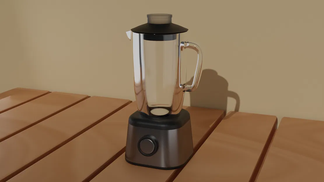 MÔ HÌNH MÁY ĐÁNH KEM/MÁY XAY SINH TỐ THU NHỎ - Image 2