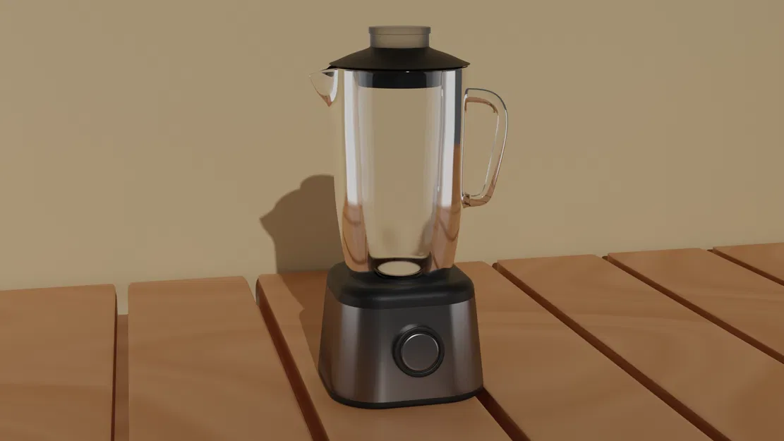 MÔ HÌNH MÁY ĐÁNH KEM/MÁY XAY SINH TỐ THU NHỎ - Image 3