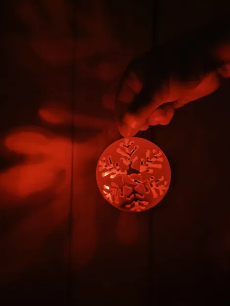 Quả cầu Giáng sinh có đèn LED - Image 1