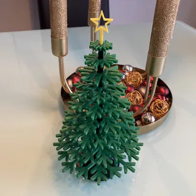 Cây Thông Noel Đơn Giản Có Thể Xếp Chồng