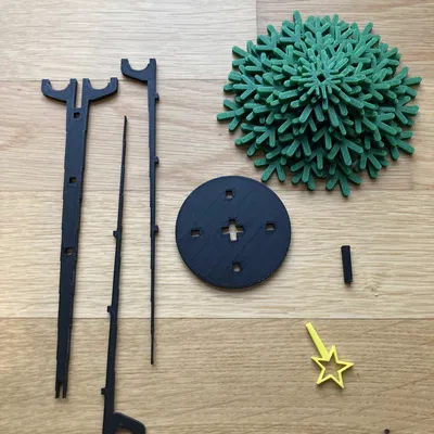 Cây Thông Noel Đơn Giản Có Thể Xếp Chồng