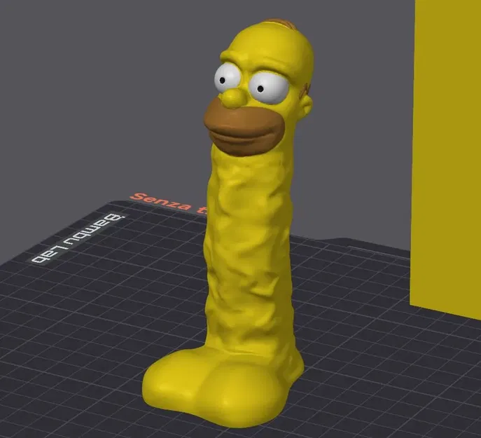 DILD'OH! - Dildo Homer Simpson Cho Máy In 3D - Image 1