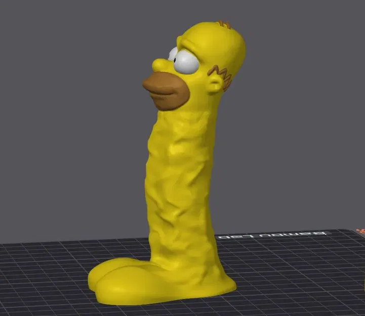 DILD'OH! - Dildo Homer Simpson Cho Máy In 3D - Image 2