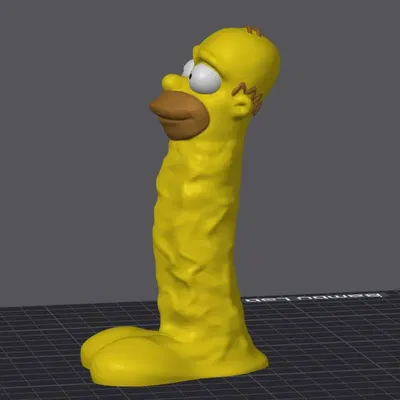 DILD'OH! - Dildo Homer Simpson Cho Máy In 3D