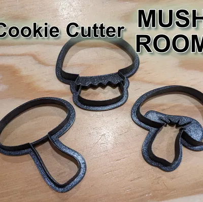 Khuôn Cắt Bánh Quy - Nấm