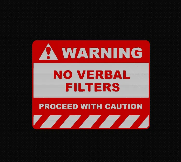 Biển báo bộ lọc lời nói - Image 1