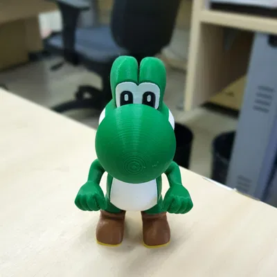 Yoshi Nhiều Màu Tái Lên File (Nhiều Bộ Phận)