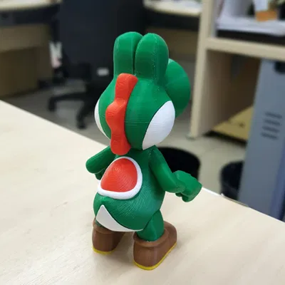 Yoshi Nhiều Màu Tái Lên File (Nhiều Bộ Phận)