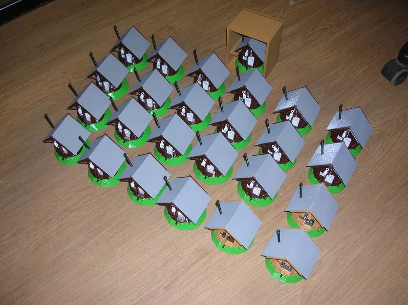 Stump Cottage with LED light / Pařezová chaloupka s LED osvětlením - Image 4