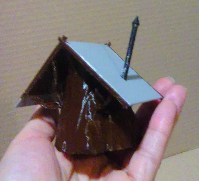 Stump Cottage with LED light / Pařezová chaloupka s LED osvětlením - Image 12