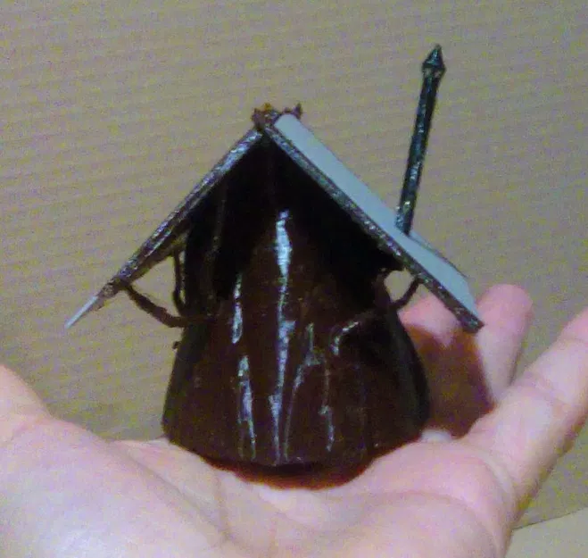 Stump Cottage with LED light / Pařezová chaloupka s LED osvětlením - Image 14