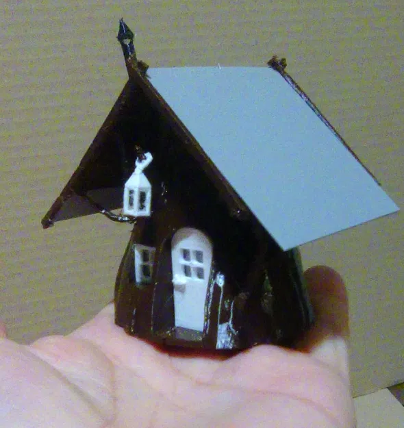 Stump Cottage with LED light / Pařezová chaloupka s LED osvětlením - Image 15