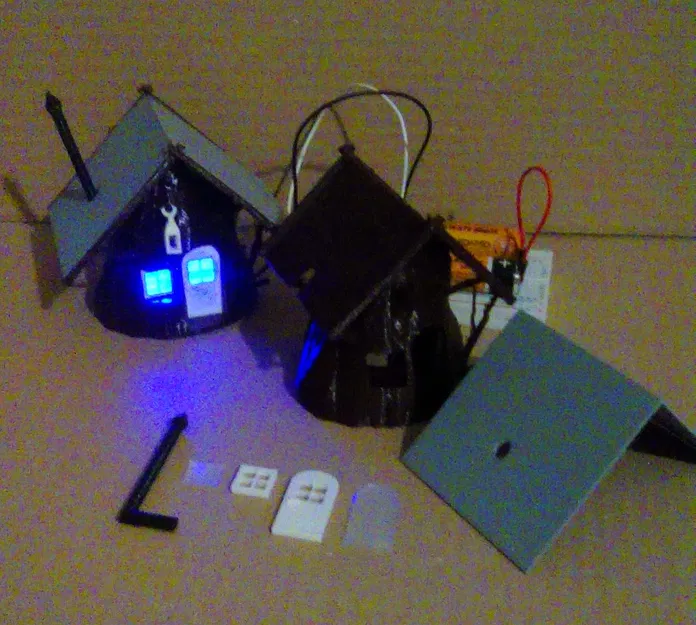 Stump Cottage with LED light / Pařezová chaloupka s LED osvětlením - Image 18