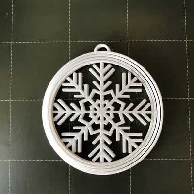 Đồ Trang Trí Bông Tuyết Có Thể Gấp Lại