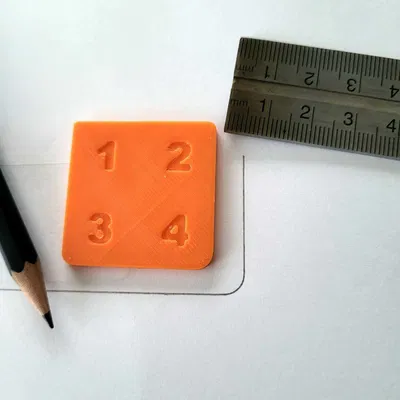 Thước đo bán kính để vẽ 1-10mm