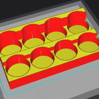 Giá đỡ chai sơn Vallejo 60 ml