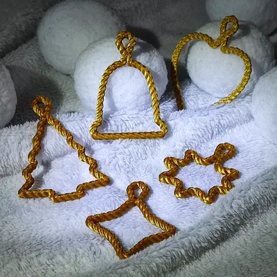 Bộ sưu tập Móc treo Dây Giáng sinh - 10 Mẫu !!!