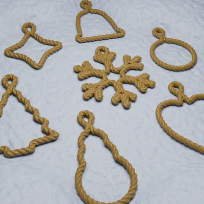 Bộ sưu tập Móc treo Dây Giáng sinh - 10 Mẫu !!!