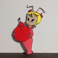 Mô hình 3D Cindy-Lou Who - Bản hoạt hình gốc 1966 - Thumbnail 1