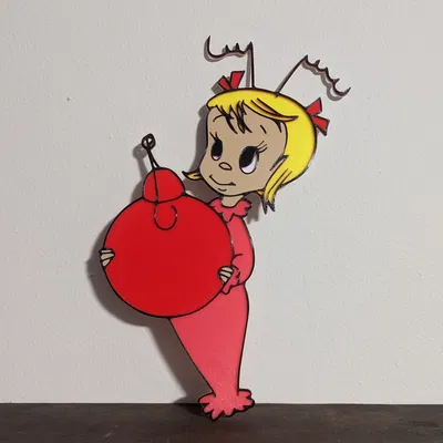 Mô hình 3D Cindy-Lou Who - Bản hoạt hình gốc 1966