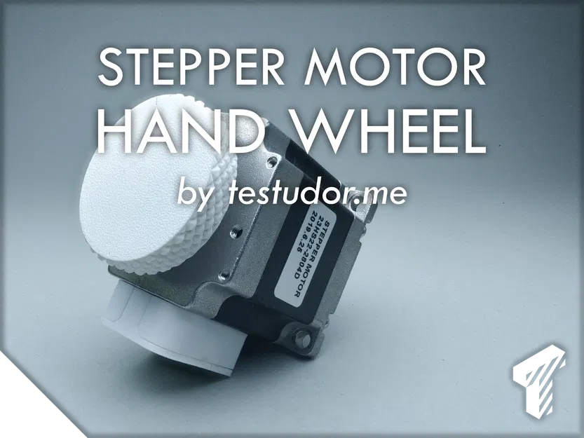 Bánh Xe Cầm Tay Động Cơ Bước 50mm Cho Trục D 8mm - Image 1