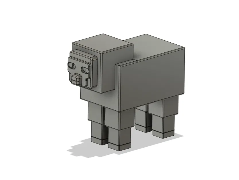Mô hình Cừu Minecraft (Minecraft sheep) - Image 1