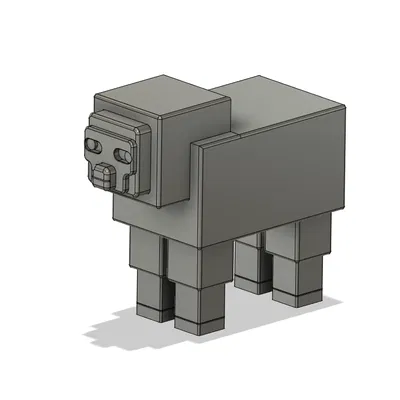 Mô hình Cừu Minecraft (Minecraft sheep)
